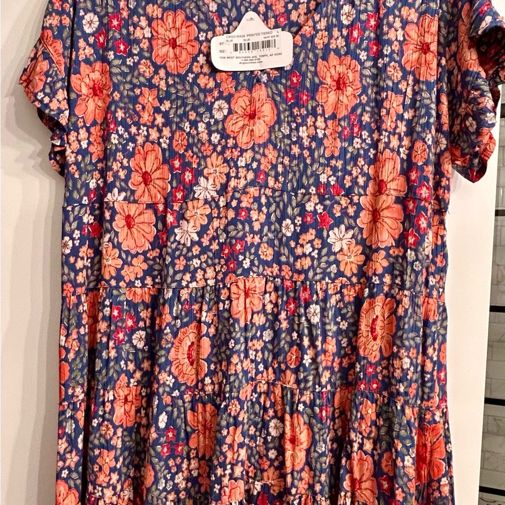 Angie Floral Mini Dress